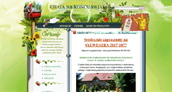 Desktop Screenshot of chatanakoncuswiata.pl